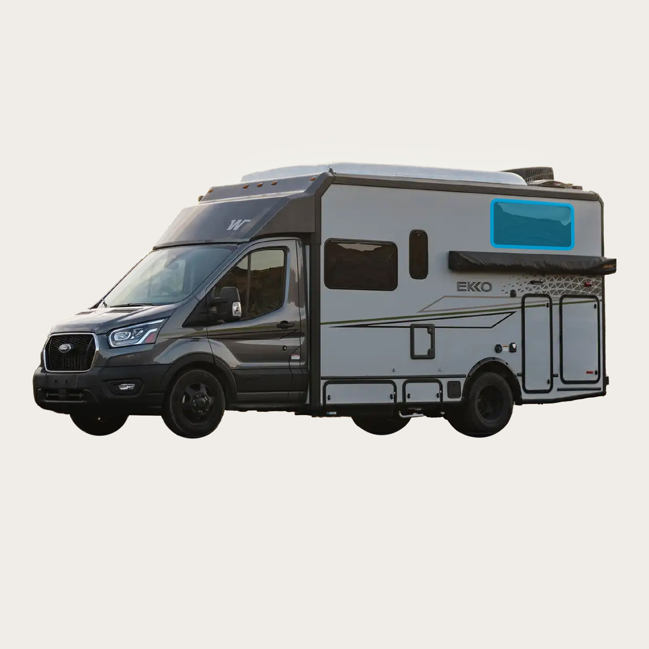 Transit Ekko - Bed Zipper Shade (Set)