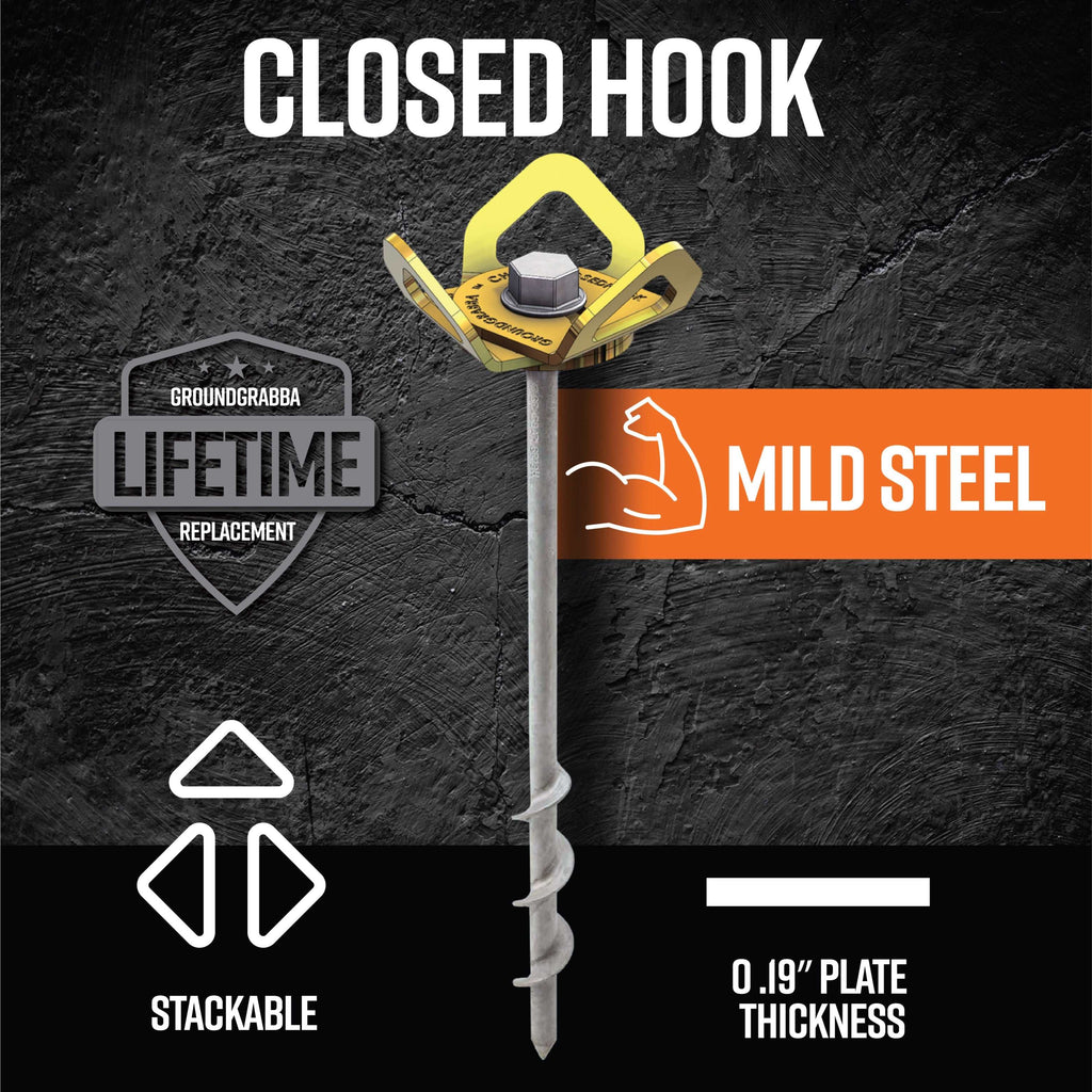 GroundGrabba Pro I Closed Hook Kits