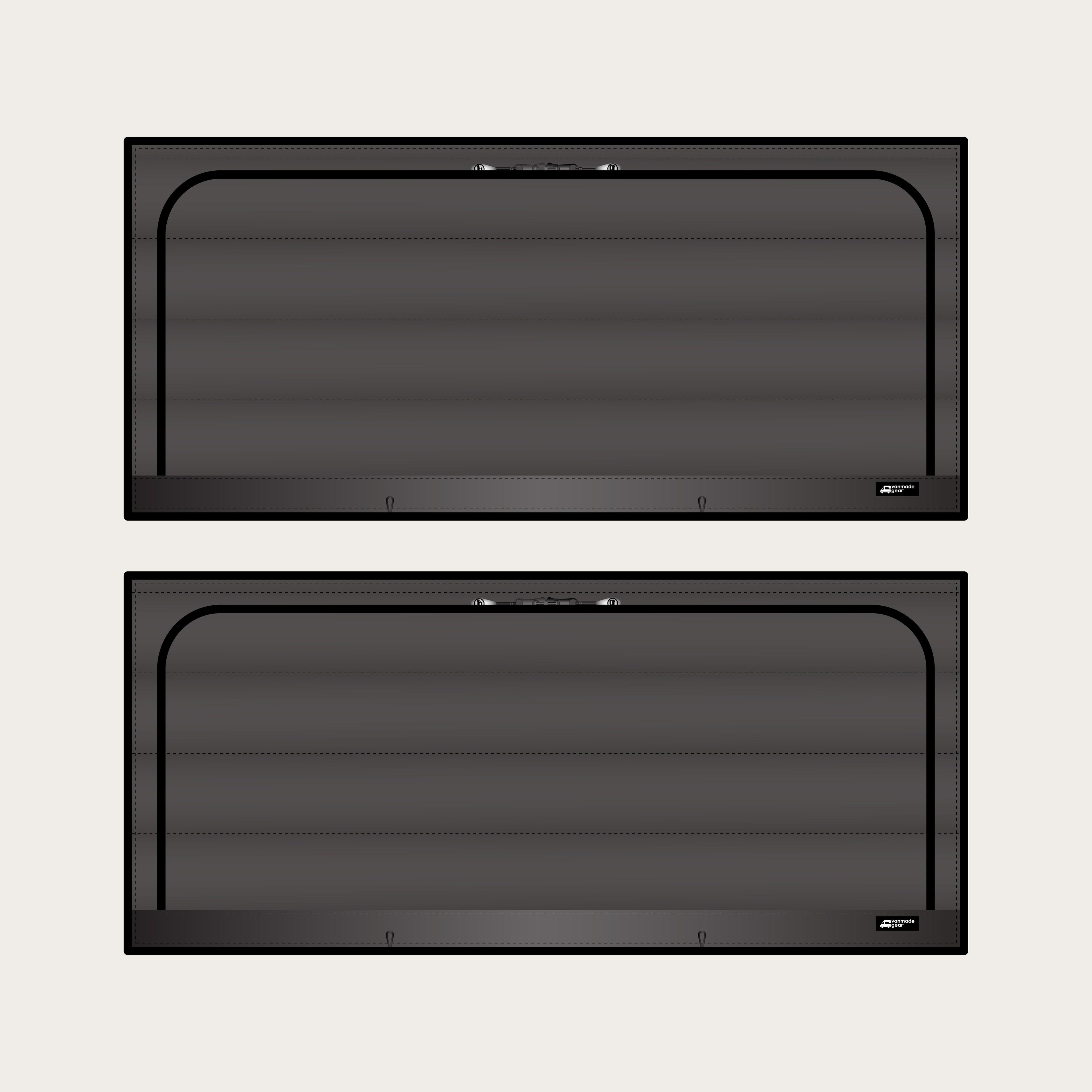 Transit Ekko - Bed Zipper Shade (Set)