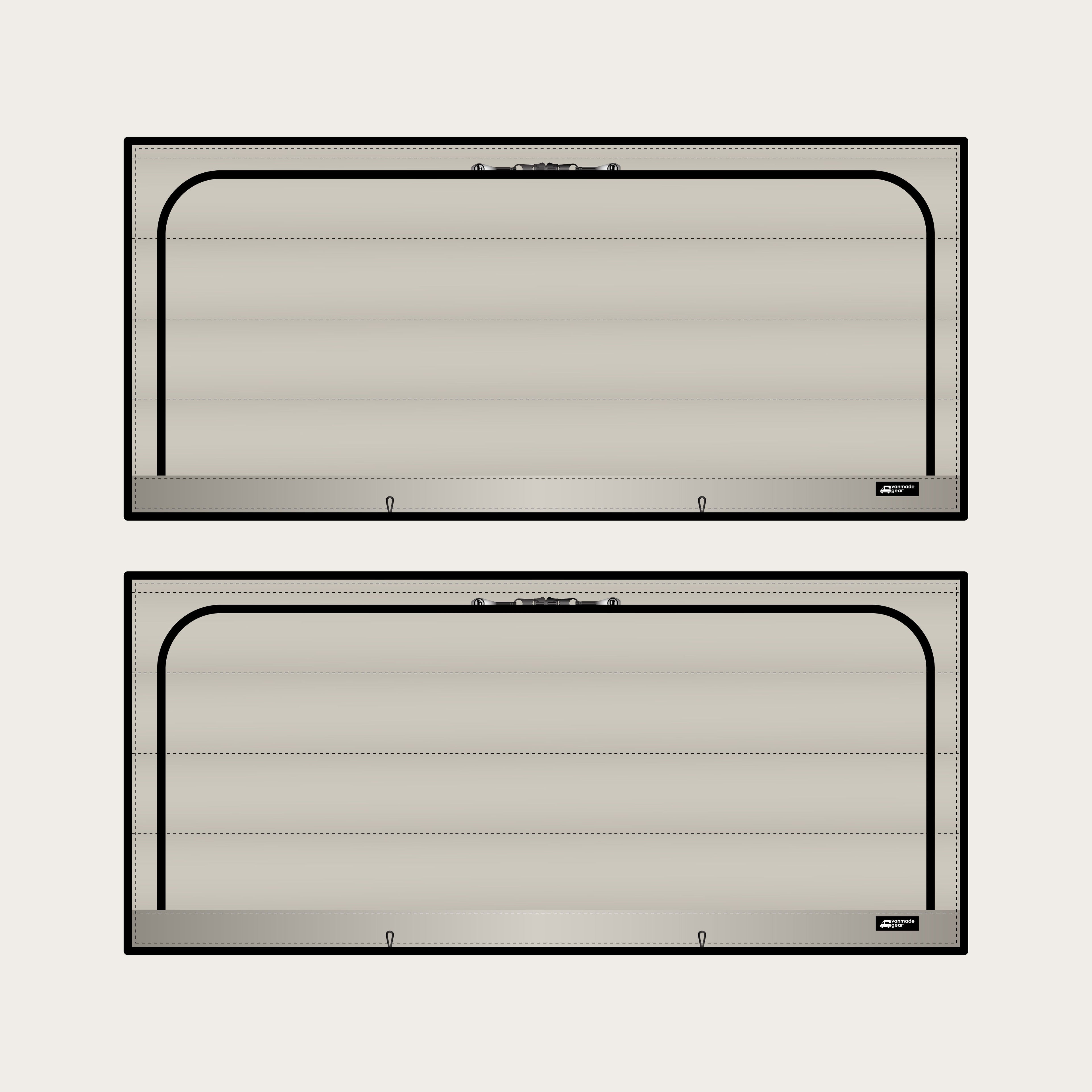 Transit Ekko - Bed Zipper Shade (Set)