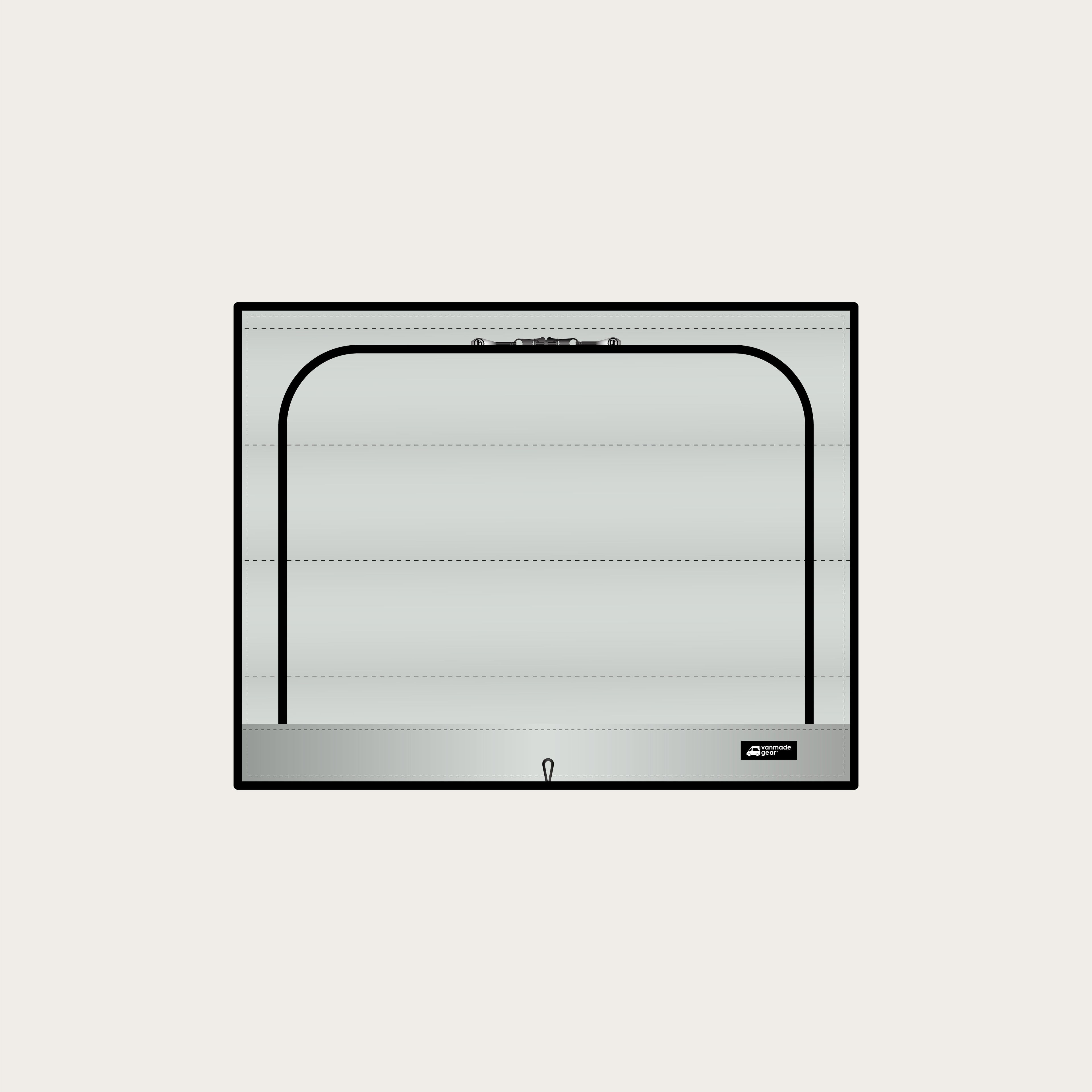Transit Ekko - Kitchen Zipper Shade