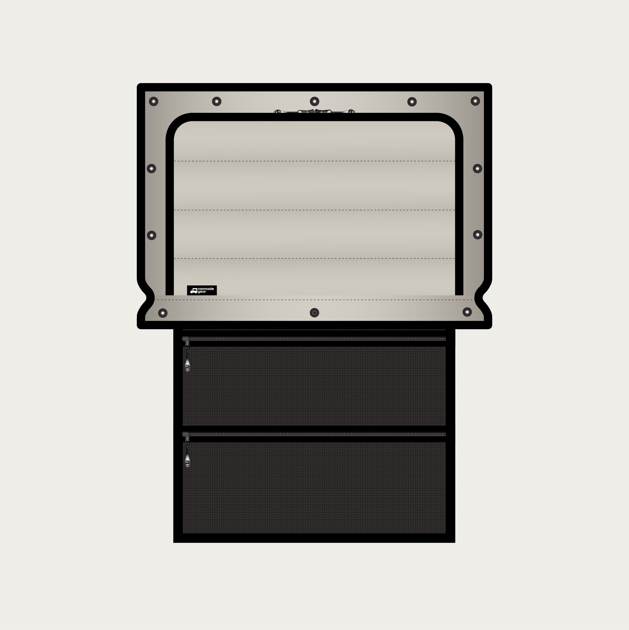 Transit Ekko TV Cubby Cover