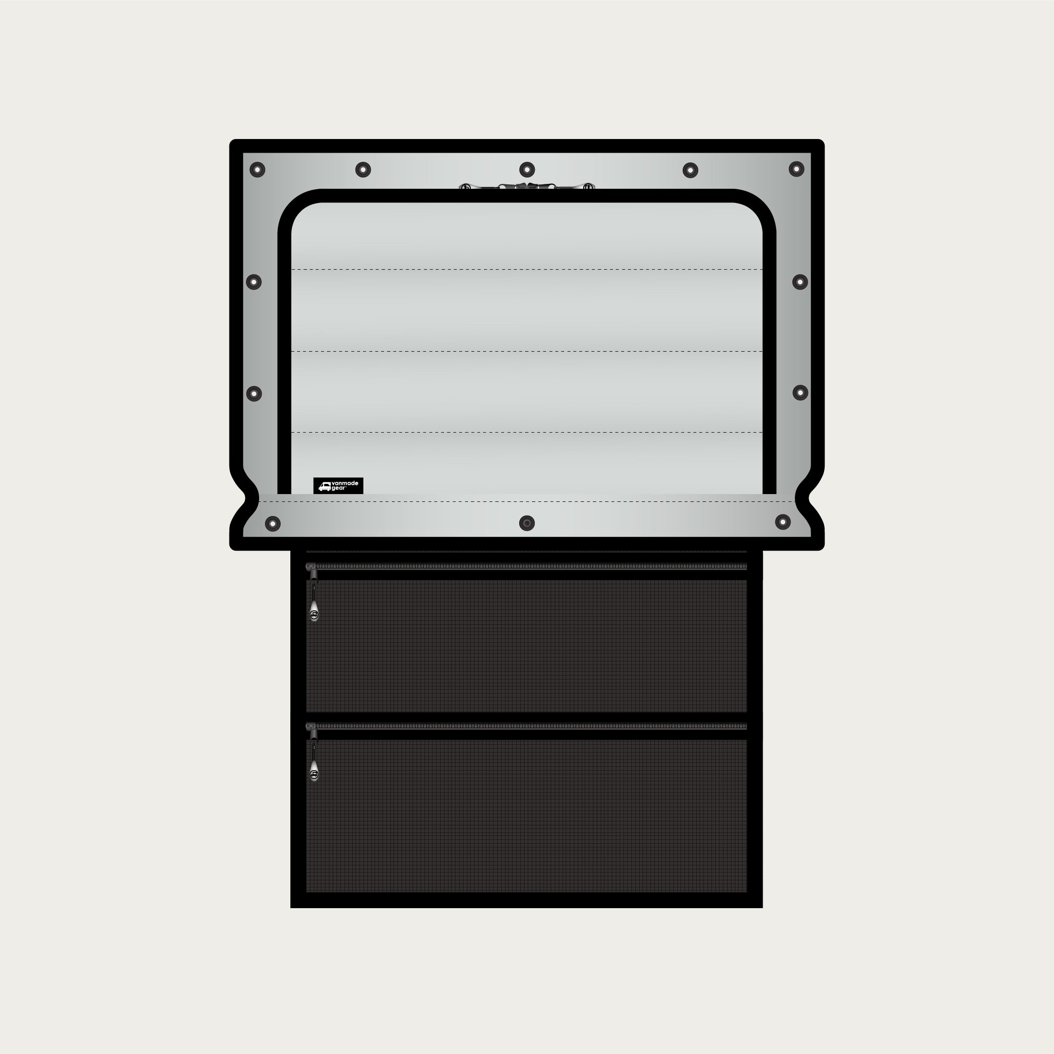Transit Ekko TV Cubby Cover