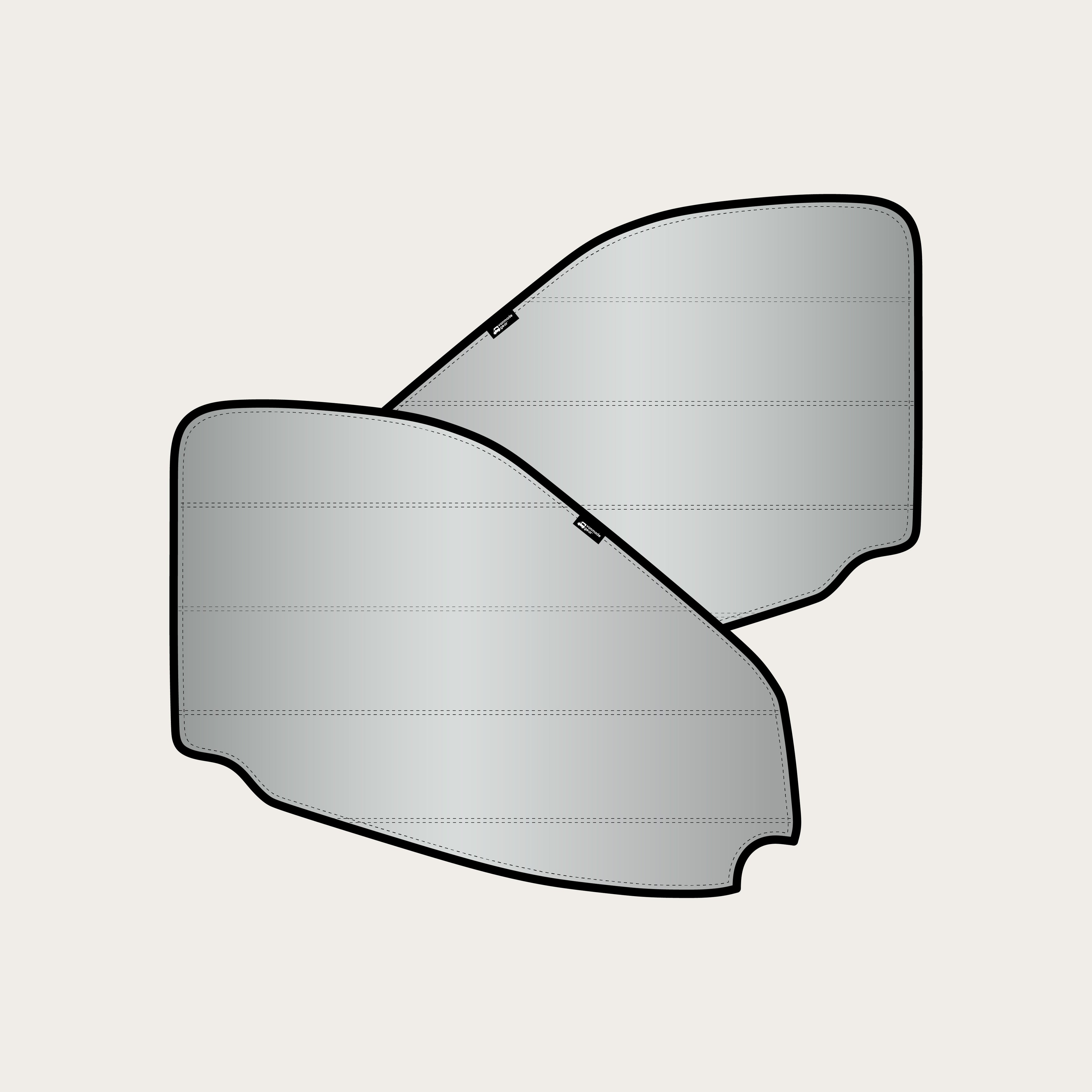 Transit Ekko - Front Door Shades (set)