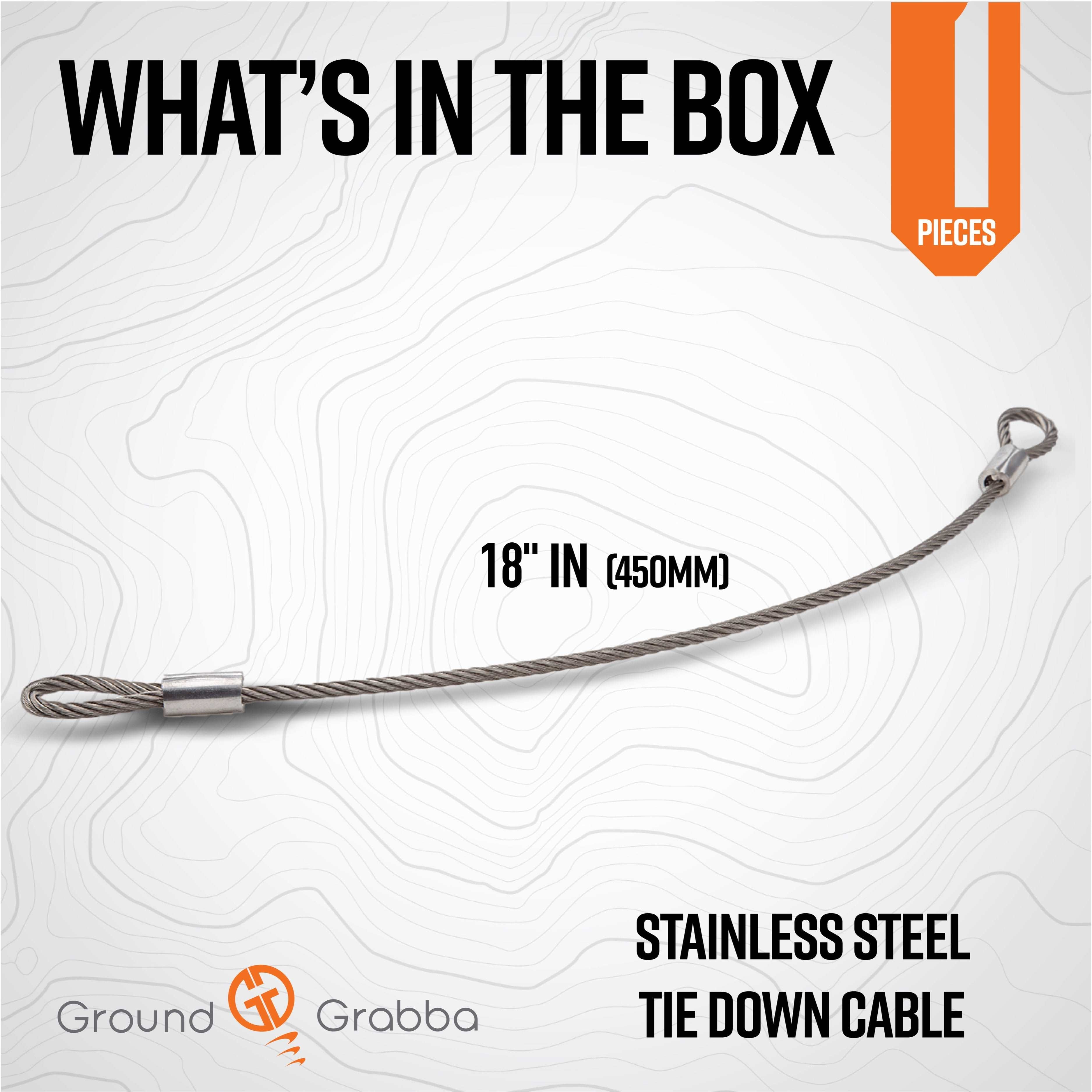 STAINLESS STEEL STRAP TIE DOWNS