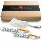 Spring Loaded Guy Rope Tie Downs