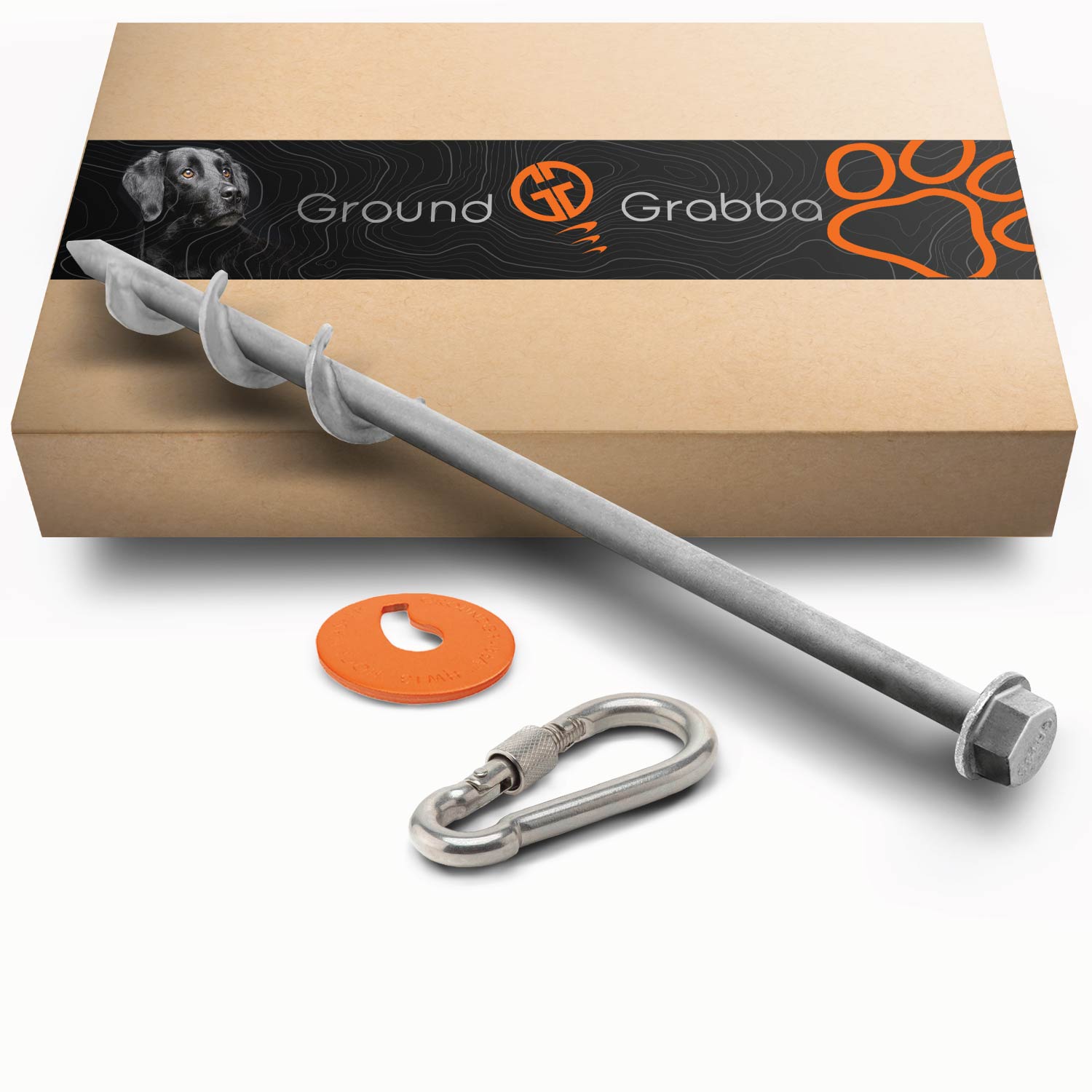 Dog Run Option for Grounded Paws Tie Down Kit
