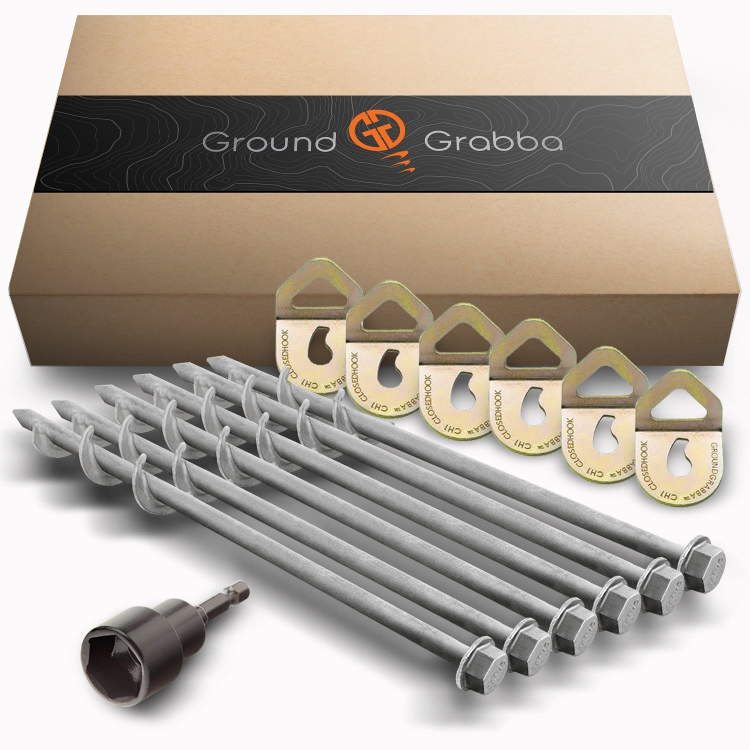 GroundGrabba Pro Closed Hook Kits