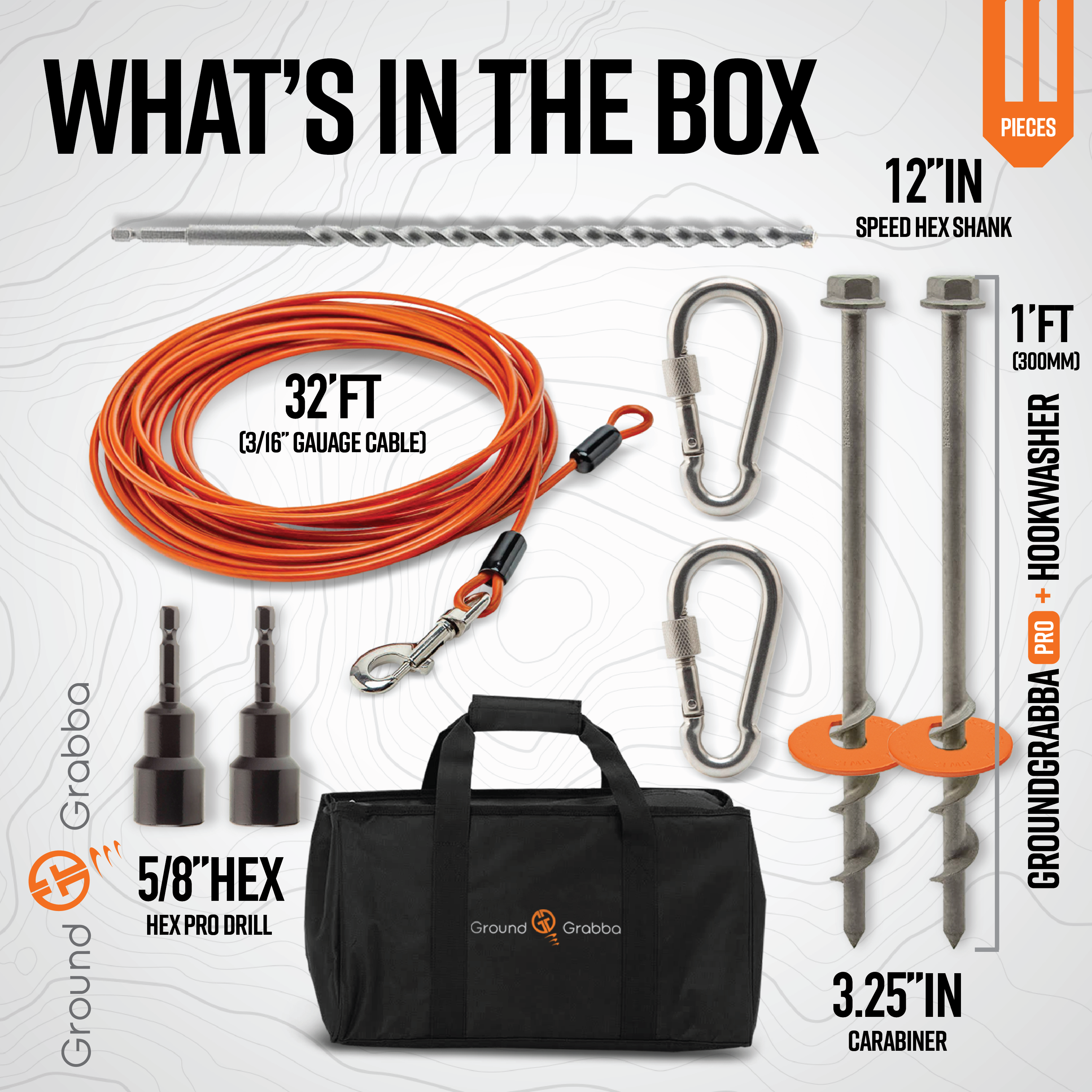Grounded Paws Dog Tie Down Kit