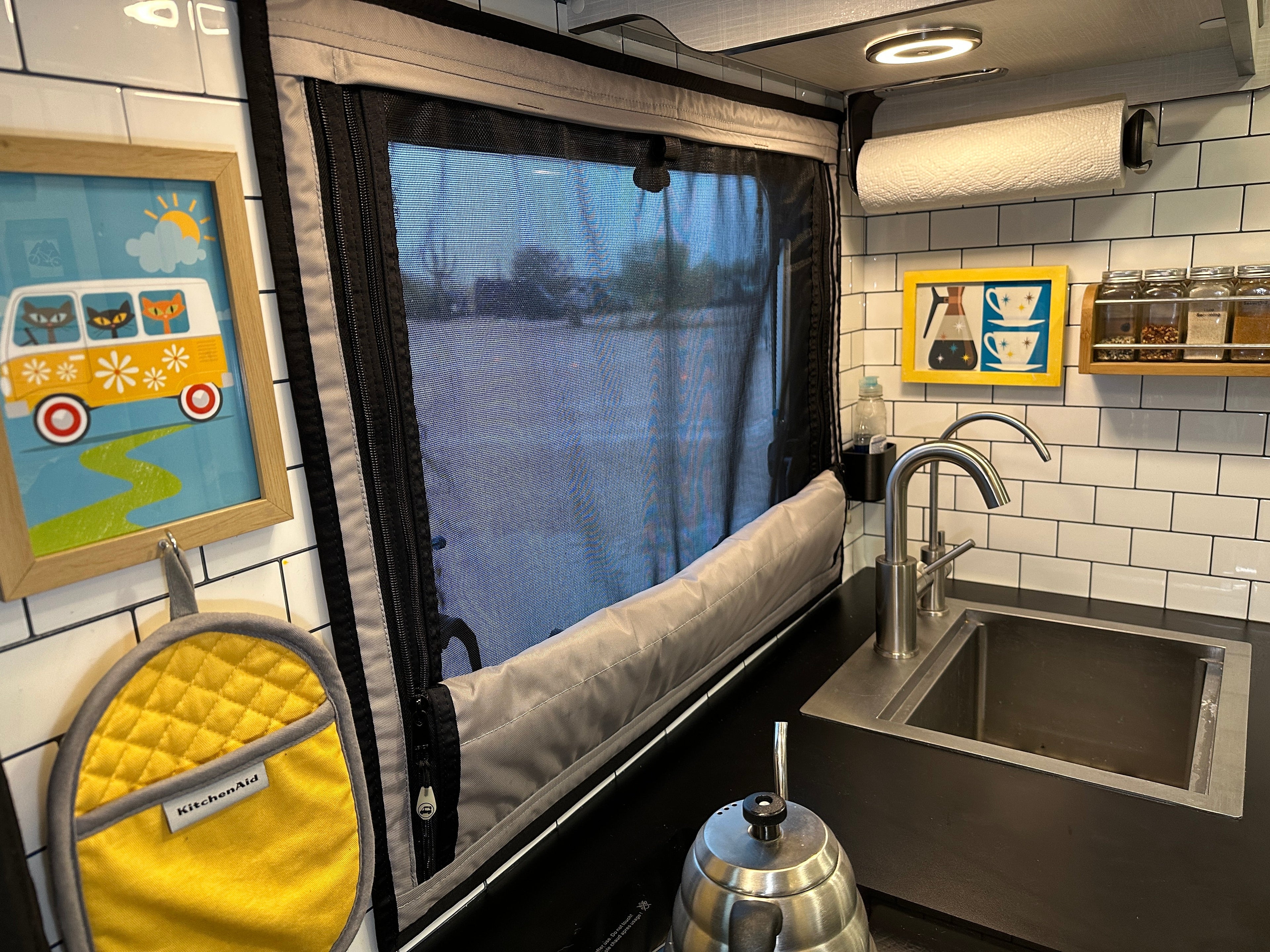 Transit Ekko - FitRV Kitchen Shade