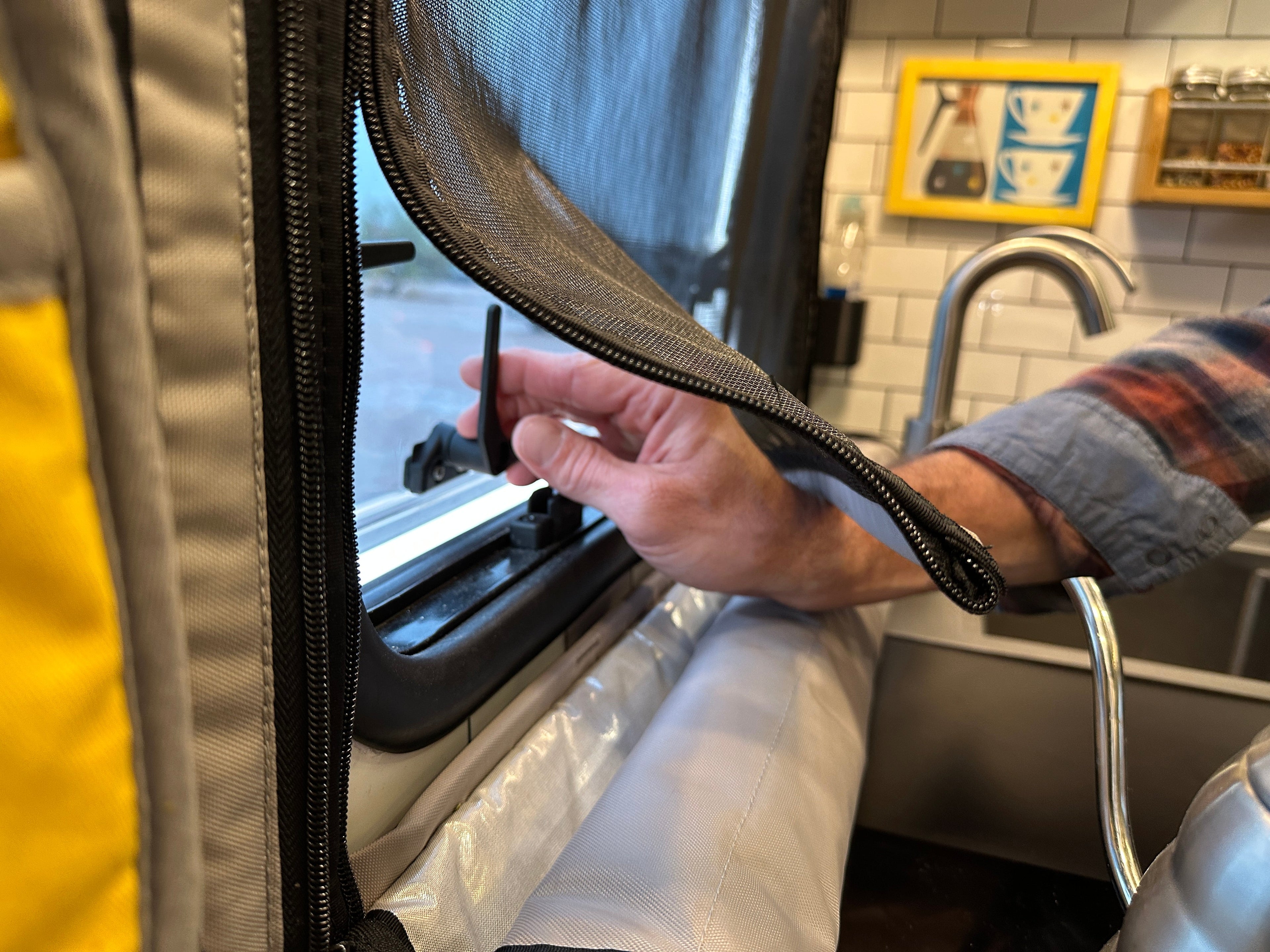 Transit Ekko - FitRV Kitchen Shade