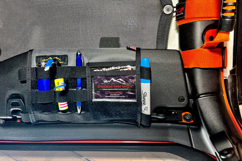 Jeep Gladiator MOLLE Visor Organizer - Tacoma Visor