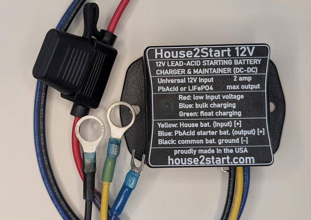 EKKO House2Start 12V Charger Assembled for Winnebago SPREKKO