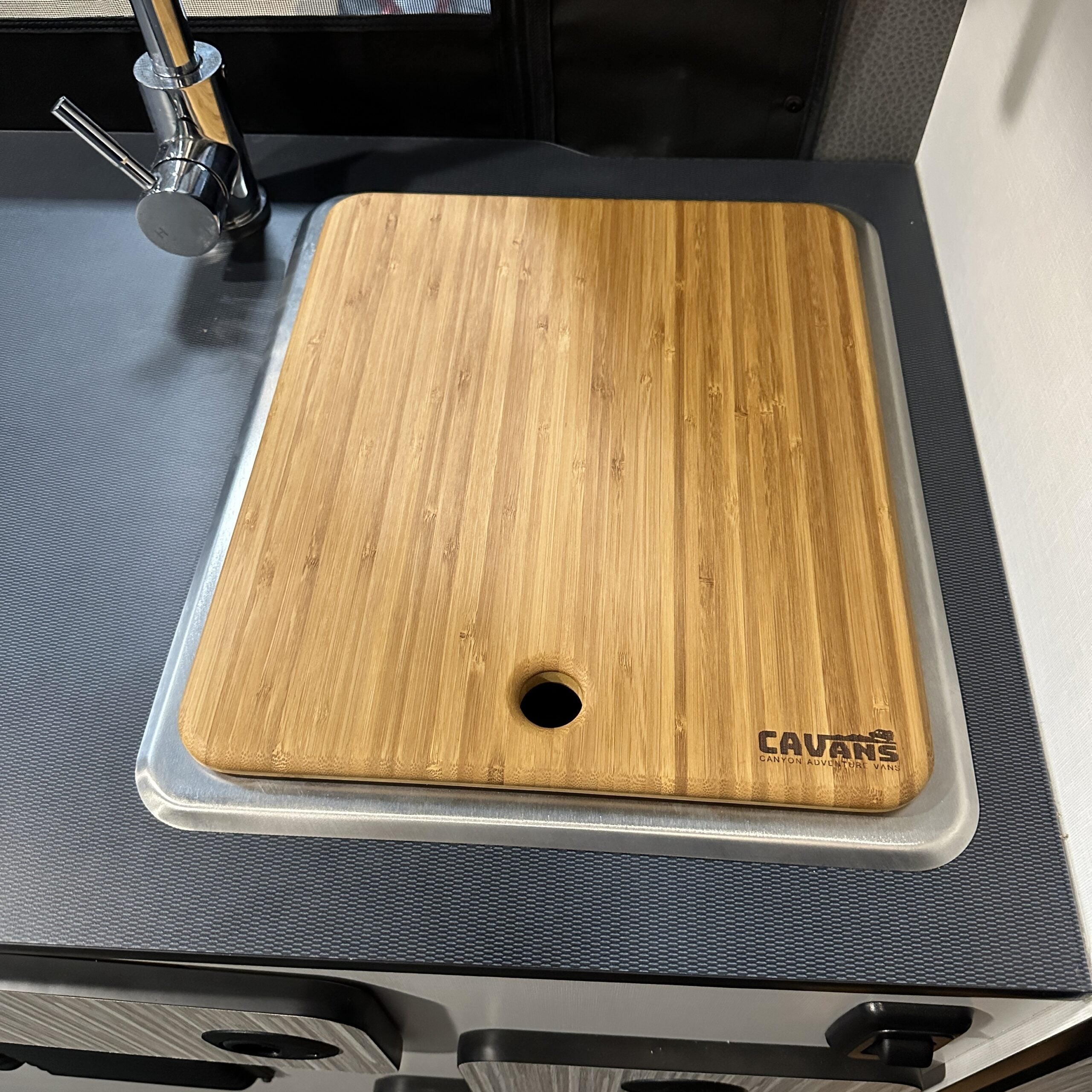 Bamboo Sink Cover- 21-24 REVEL & 25 REVEL Sport/JAYCO/ENTEGRA/TIFFIN