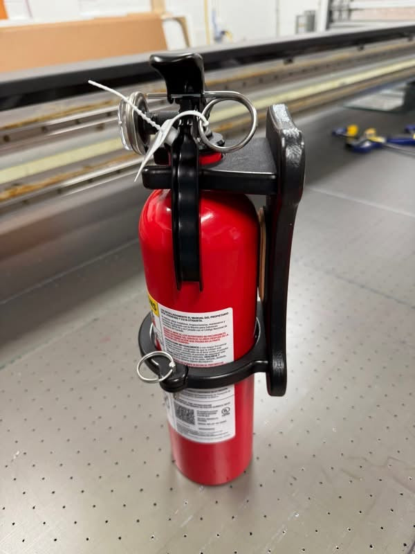 RV Fire Extinguisher Holder