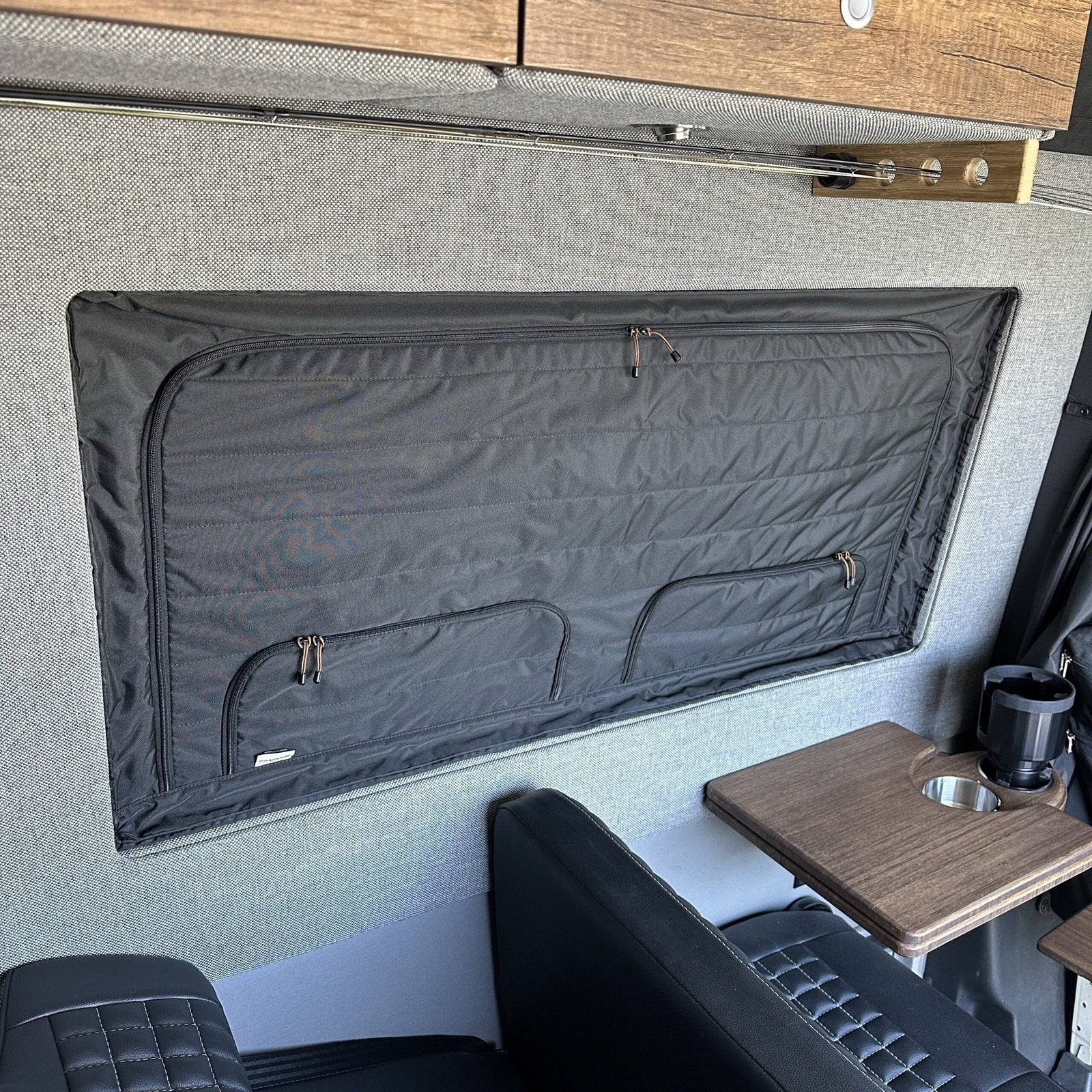 CLIMA-SHADE™ Insulated Groove Lounge Window Cover - STO