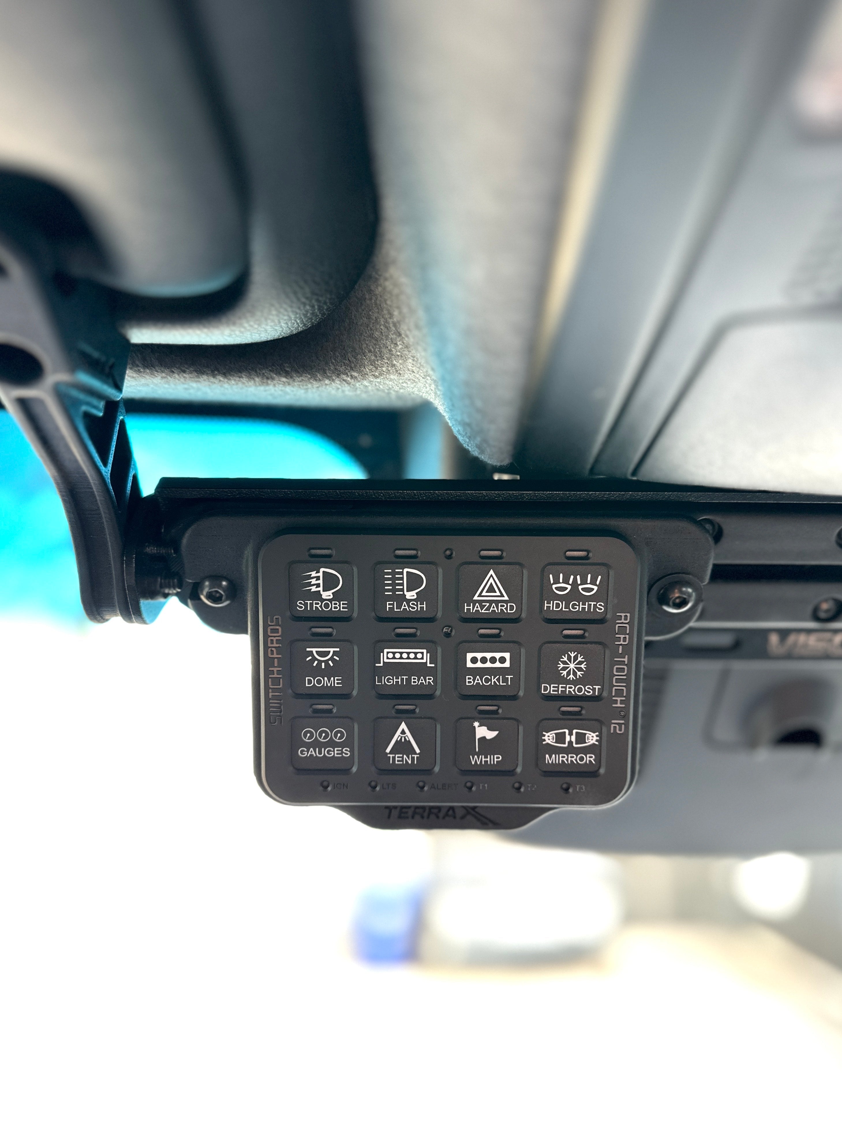 Visordok -  Switch-Pros Mounting Plate by Terra X