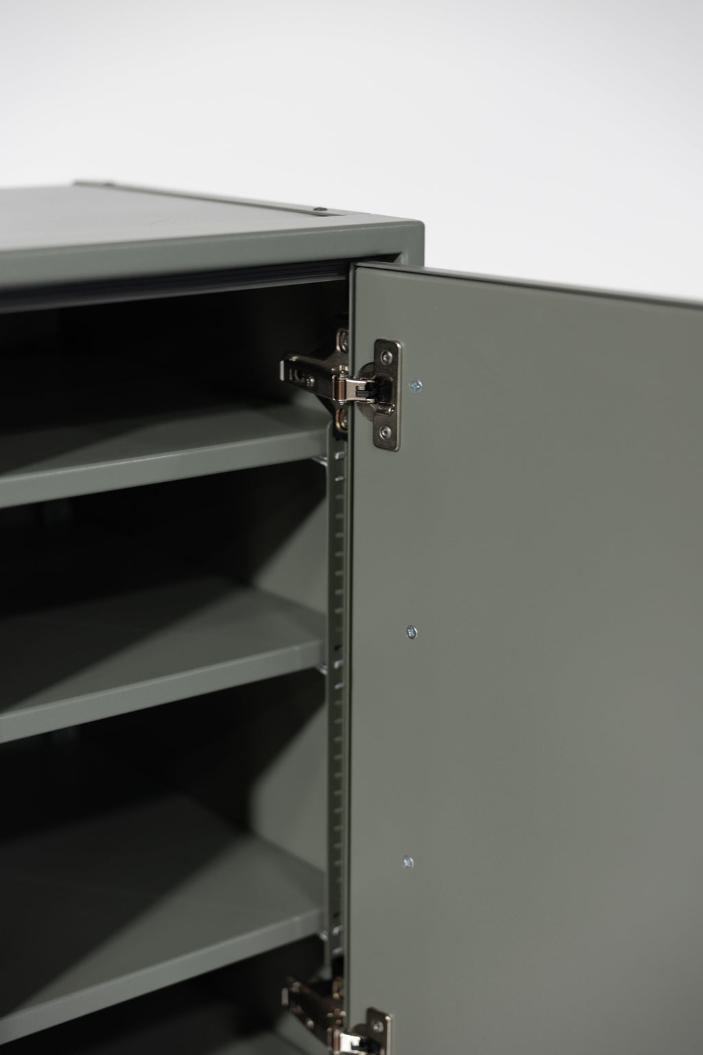 16" One Door Ekko Cabinet - 16" x 18" x 25" - Right of Microwave