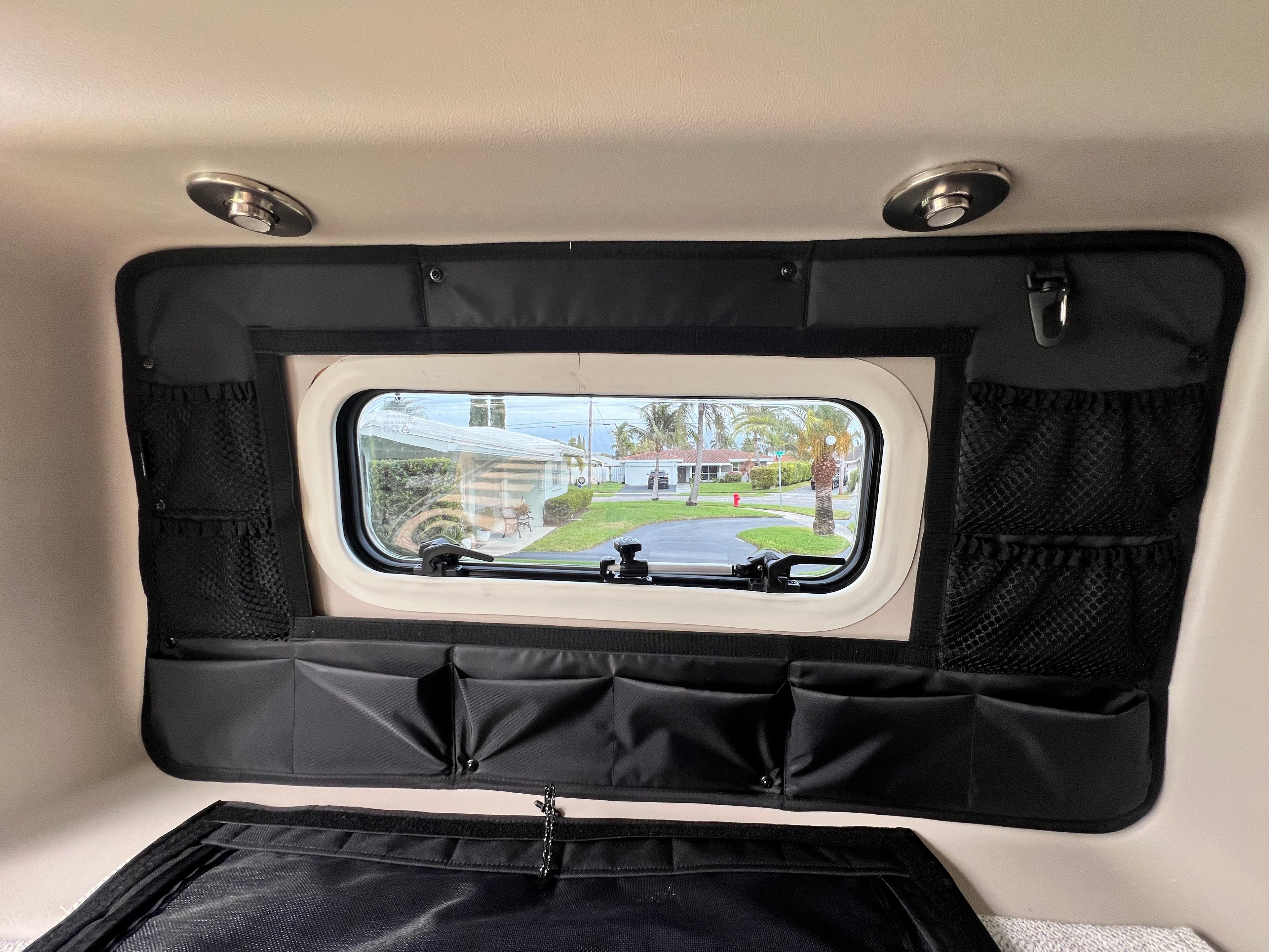 Tiffin GH1 Nightstand + Bunk Shade