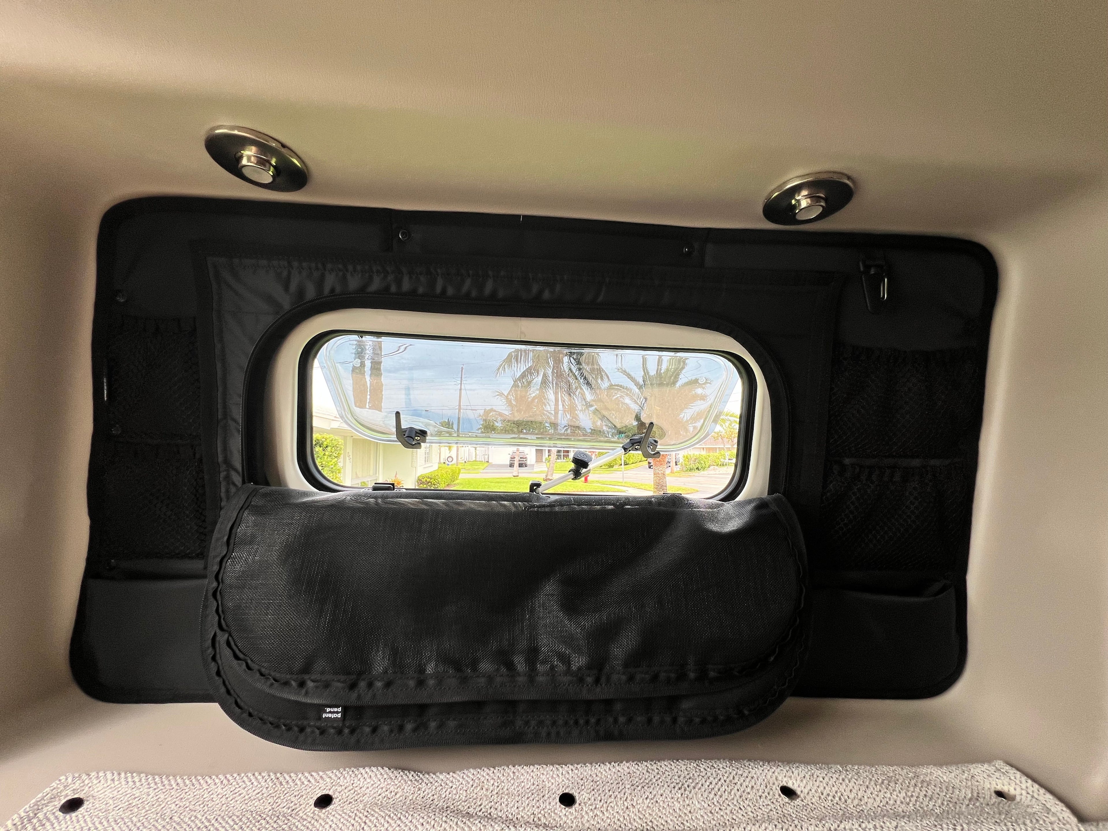 Tiffin GH1 Nightstand + Bunk Shade