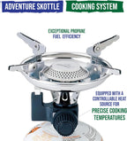 TemboTusk Adjustable Leg Skottle Grill Kit