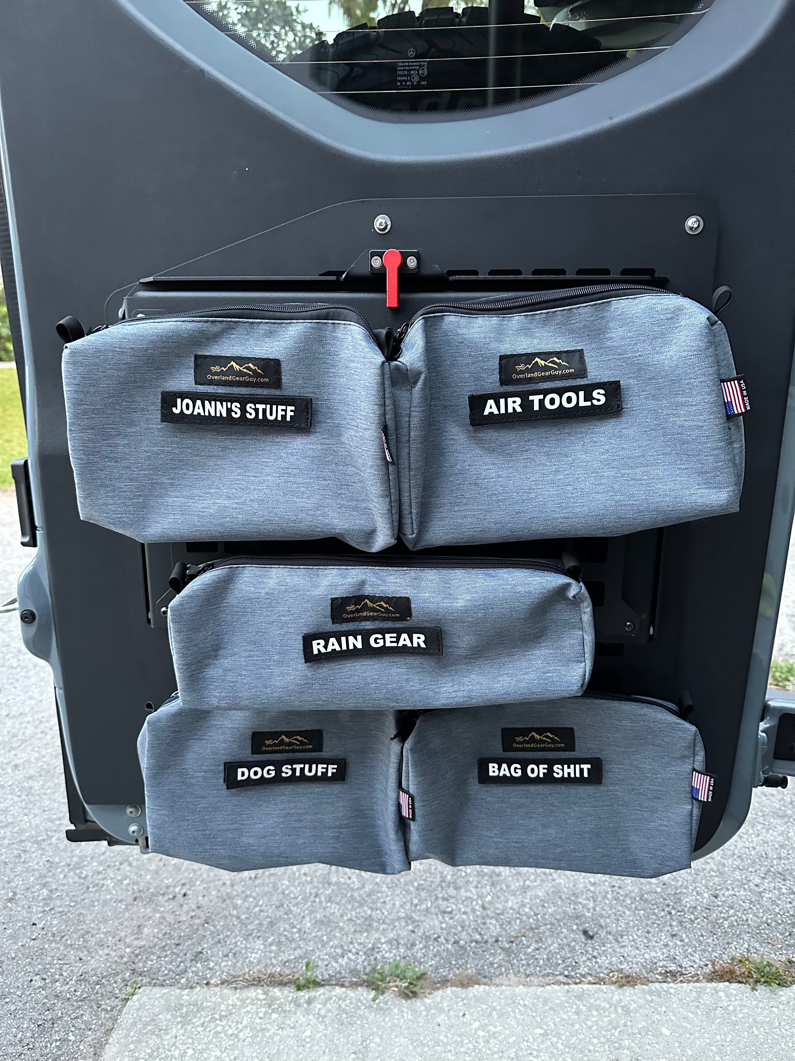 MOLLE  Storage Cubby Pouches - Set