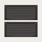 Sprinter Ekko - Bed Zipper Shade (Set)