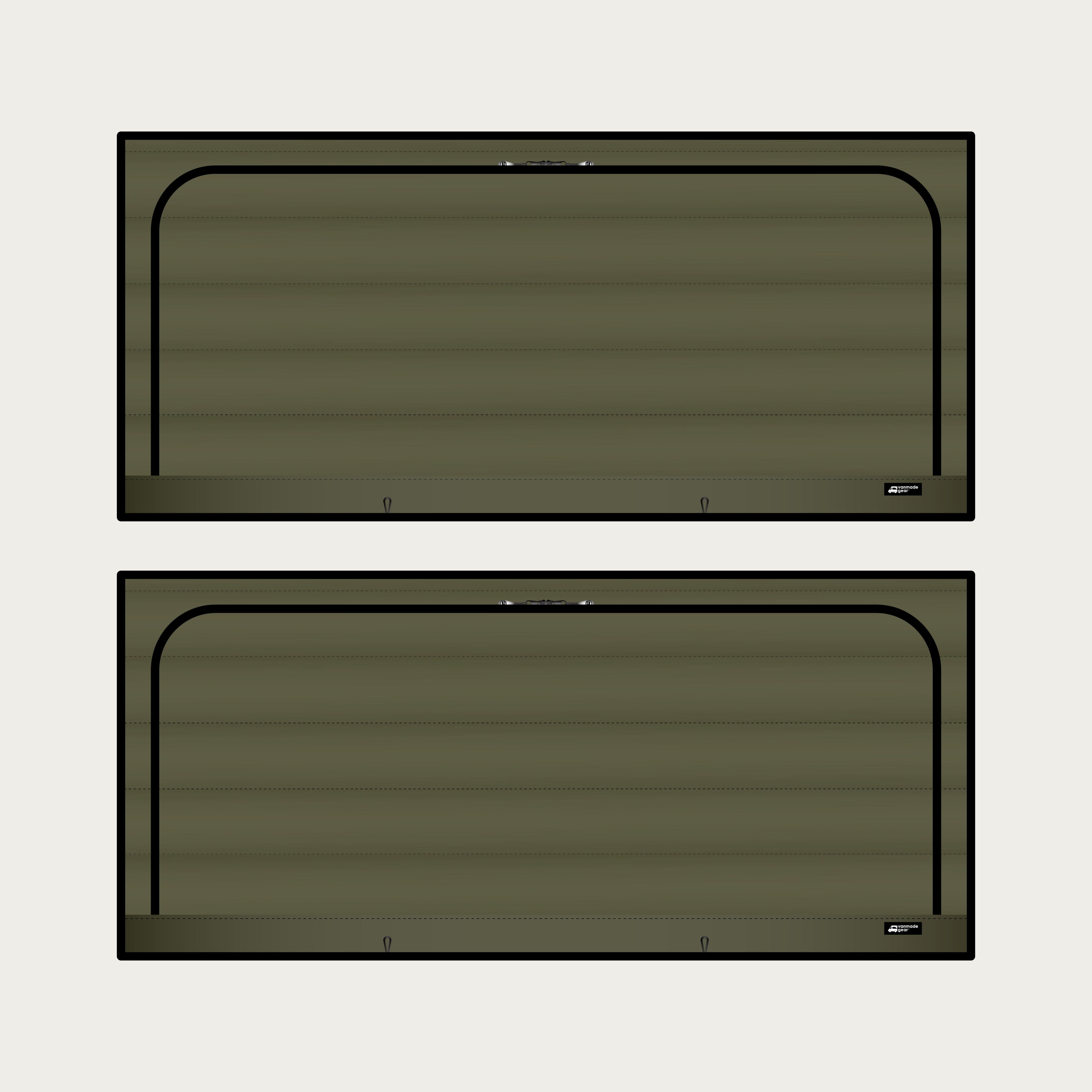 Sprinter Ekko - Bed Zipper Shade (Set)