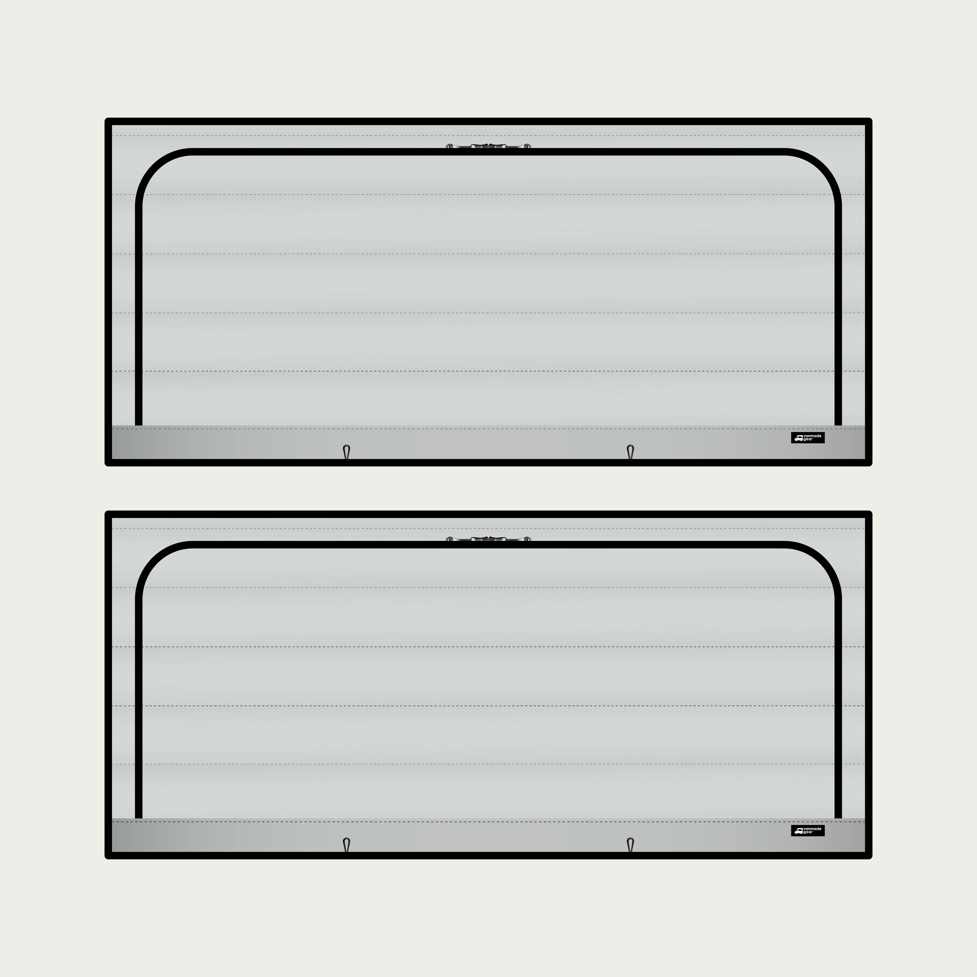 Sprinter Ekko - Bed Zipper Shade (Set)