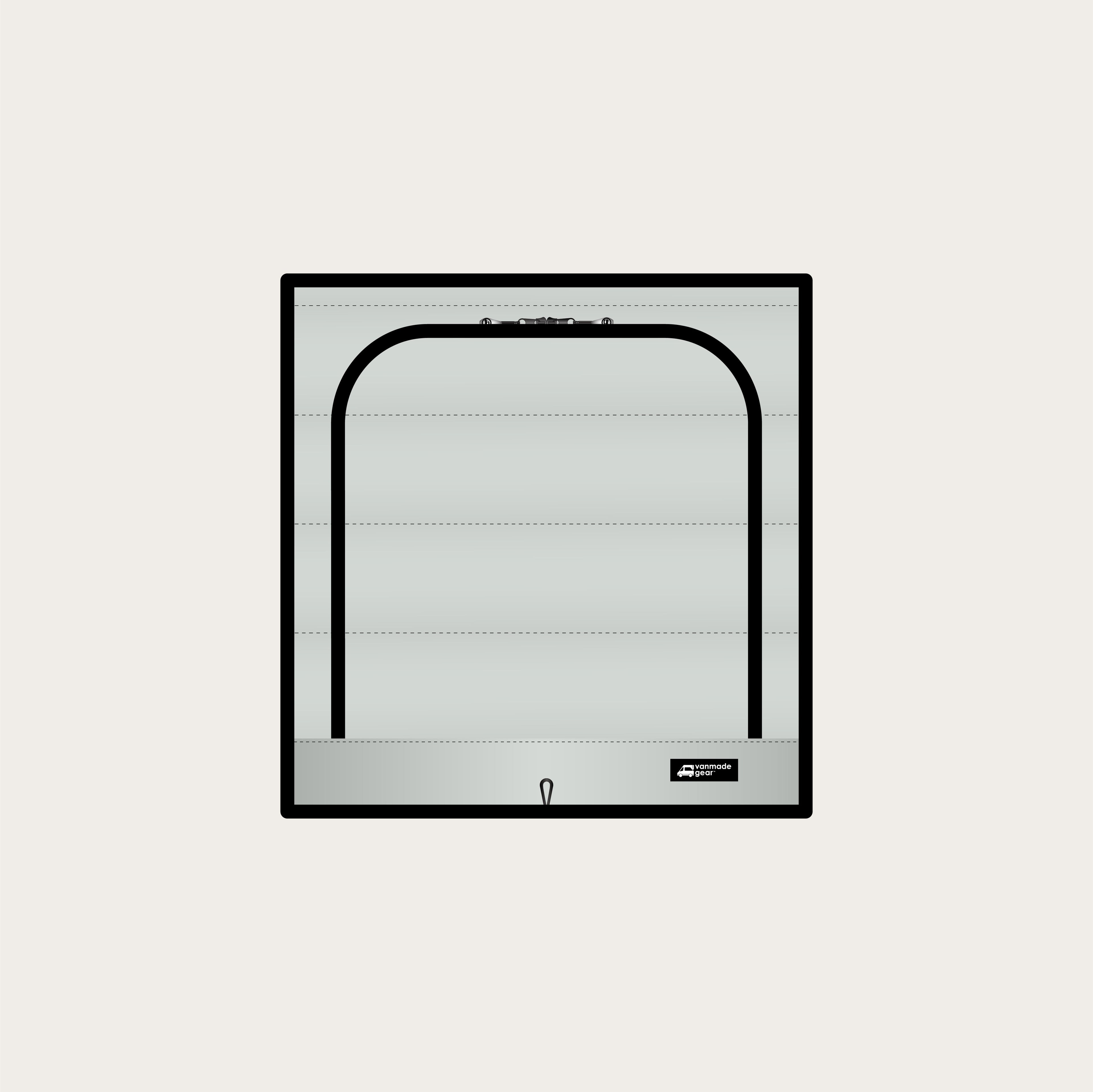 Tiffin GH1 - Dinette Zipper Shade