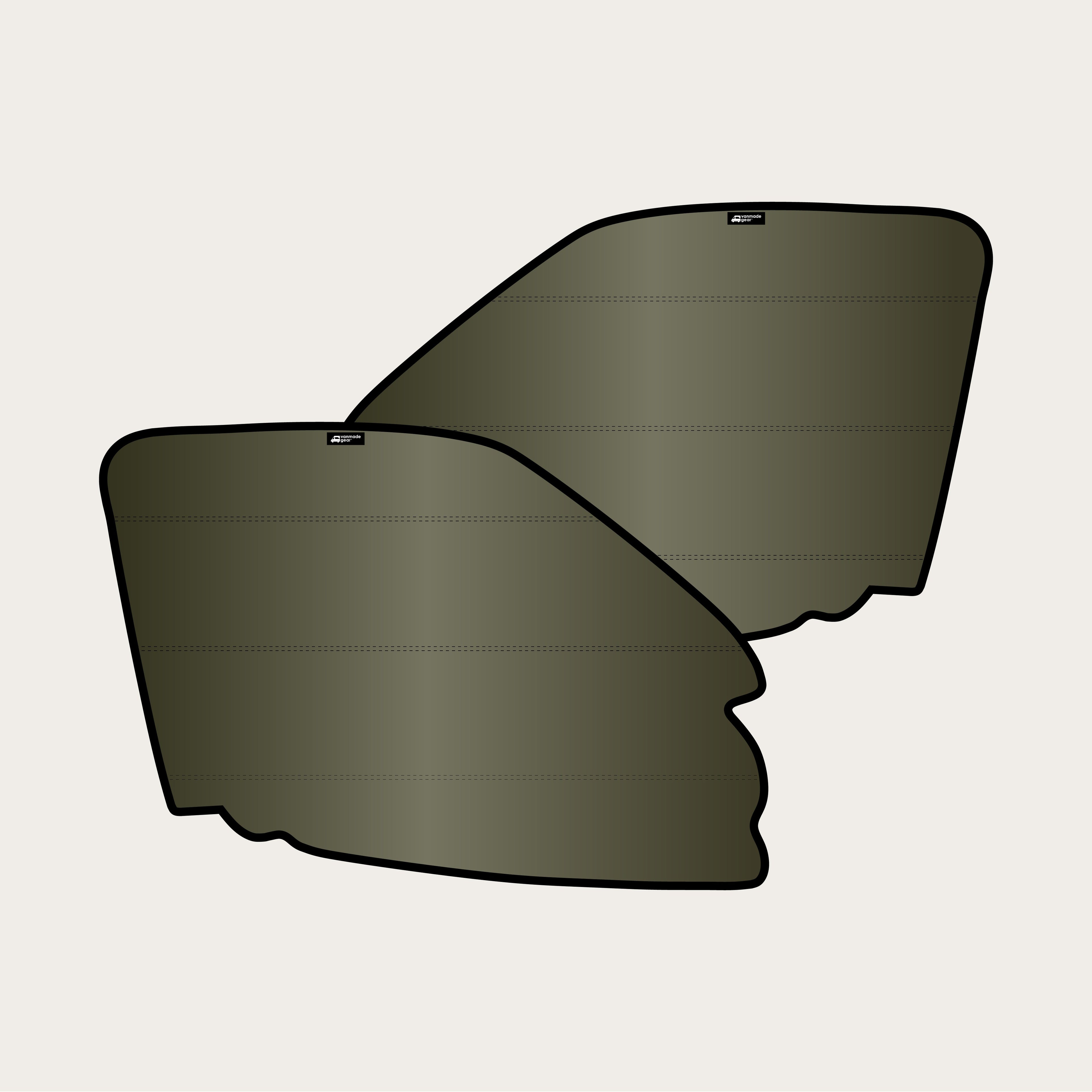 Revel Front Door Shades (set)