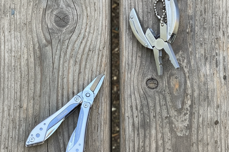 Scissors Multi-Tool & Pliers Keychain