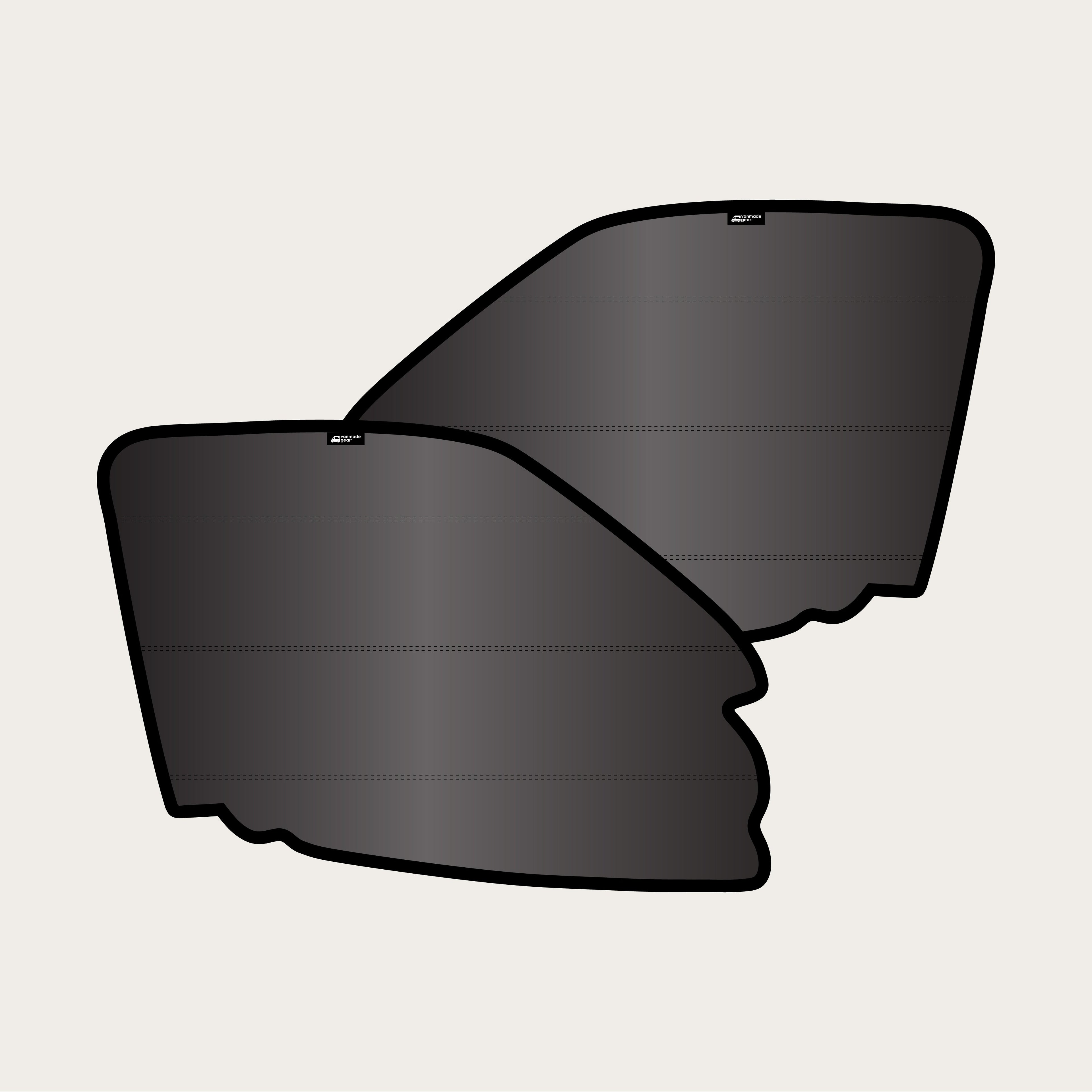Sprinter Ekko - Front Door Shades (set)