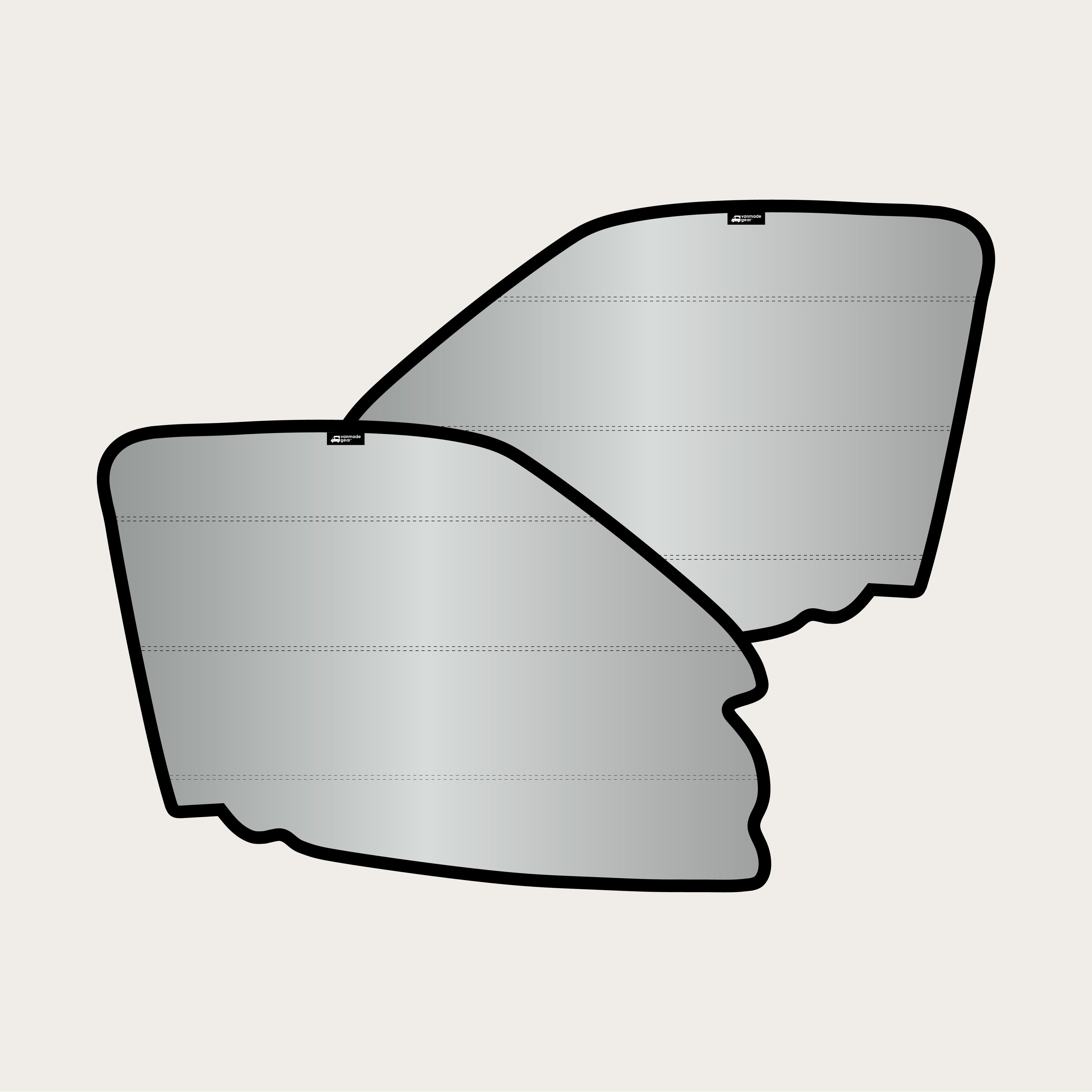Revel Front Door Shades (set)