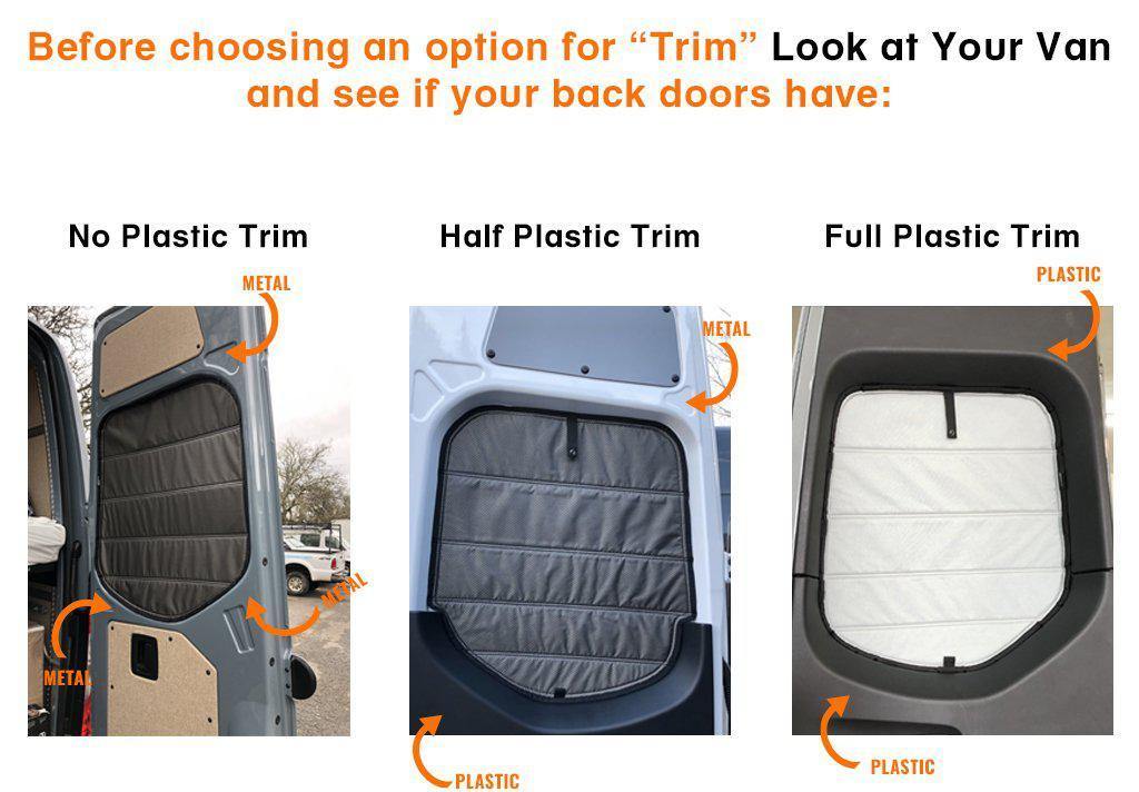 Revel 2020+ - Zippered Rear Doors (set)