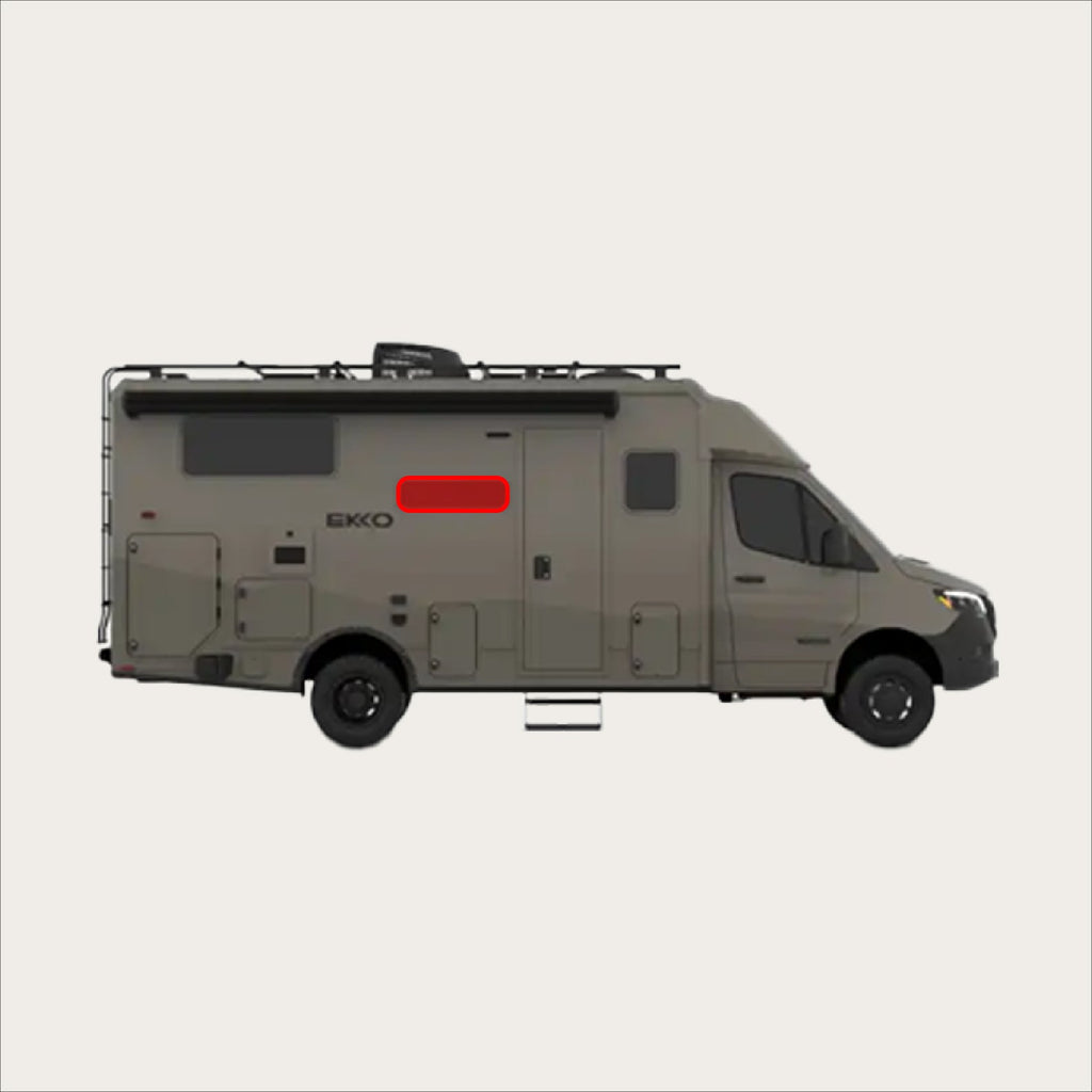 Sprinter Ekko - Kitchen Zipper Shade