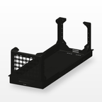 Cargo Tray System Pro - Molle Panel End (For 19" Wide Cargo Trays with 20" Legs)