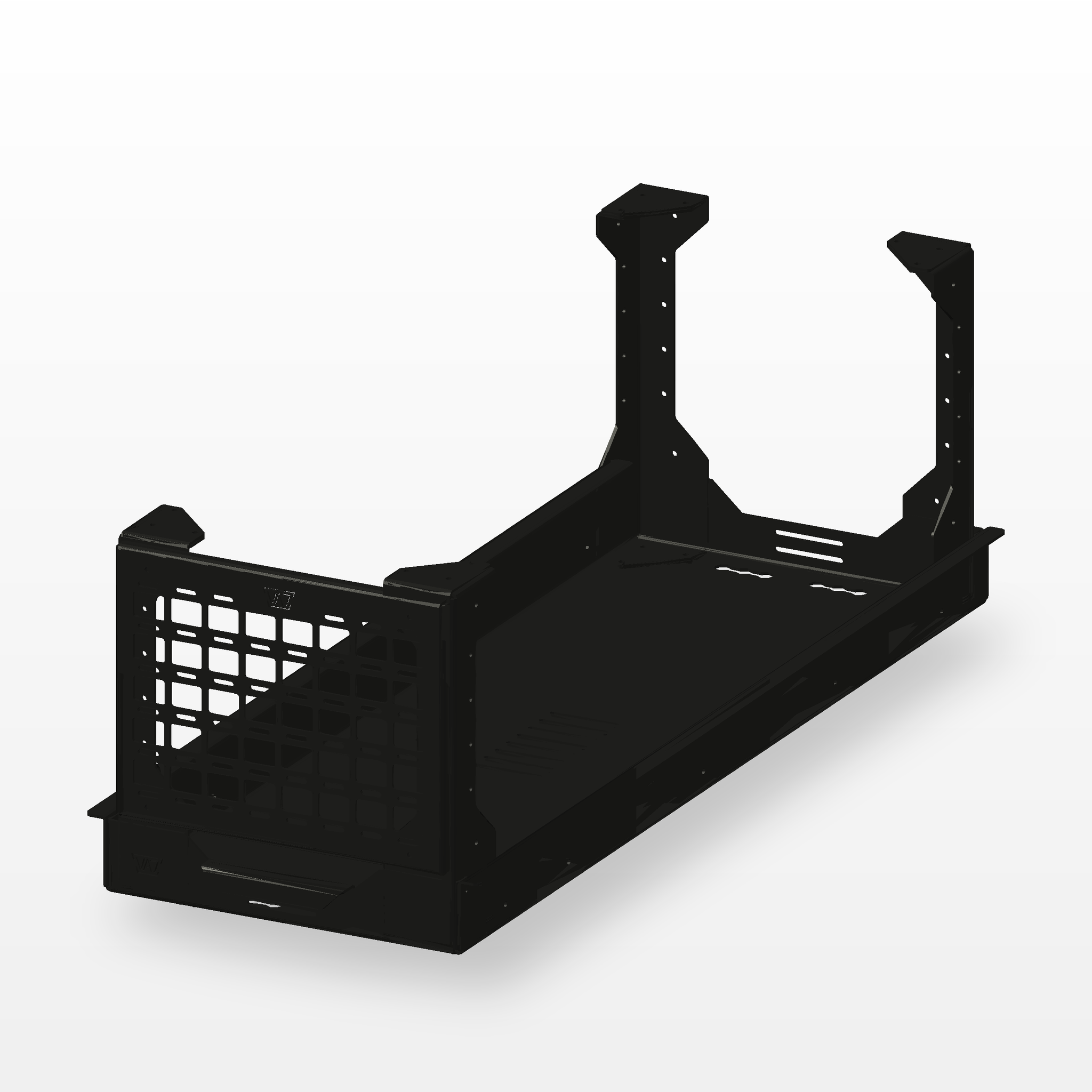 Cargo Tray System Pro - Molle Panel End (For 19" Wide Cargo Trays with 20" Legs)