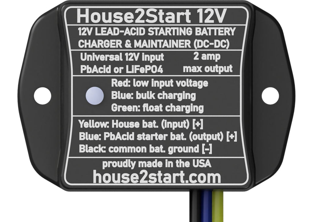 EKKO House2Start 12V Charger Assembled for Winnebago SPREKKO