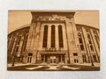 Laser‑Engraved Yankee Stadium Plaque – Beech Wood